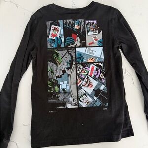 Kith Batman Graphic Long Sleeve Kids Shirt